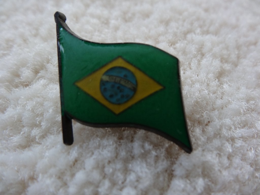 BMW Braziliaanse vlag Corvette Motul Bel Ray pin speldje, Ophalen of Verzenden, Nieuw, Merk, Speldje of Pin