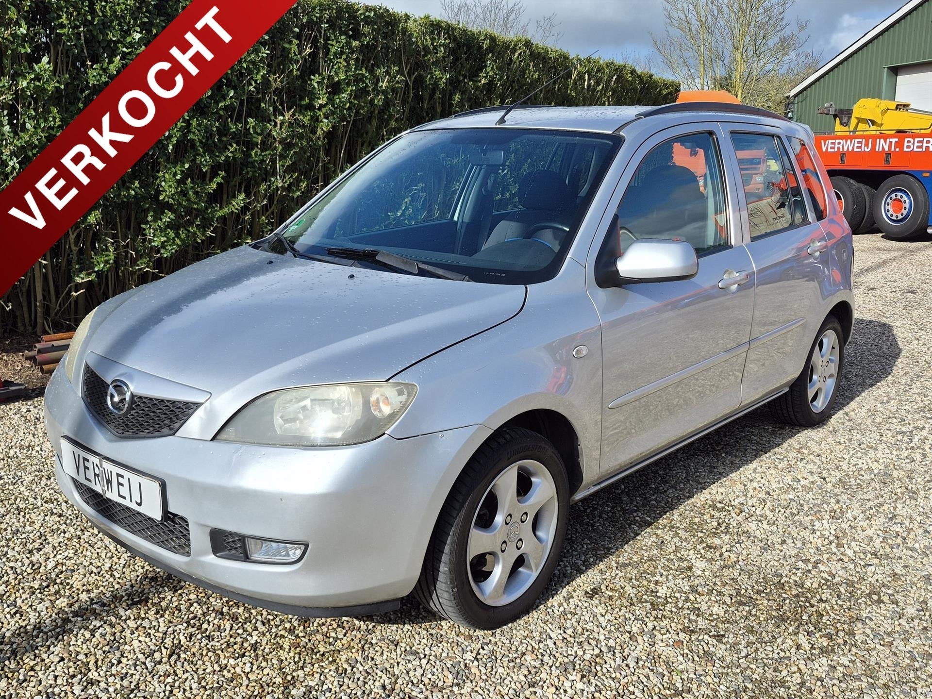 MAZDA 2 1.6 16V Sportive | Airco | CV | Trekhaak | LM Velgen, Auto's, 1596 cc, Gebruikt, 4 cilinders, 1055 kg