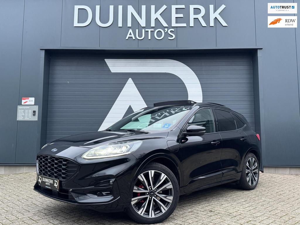 Ford KUGA 2.5 PHEV ST-Line | Automaat | Panoramadak | HUD |, Auto's, Ford, 14 kWh, Gebruikt, 4 cilinders, Zwart