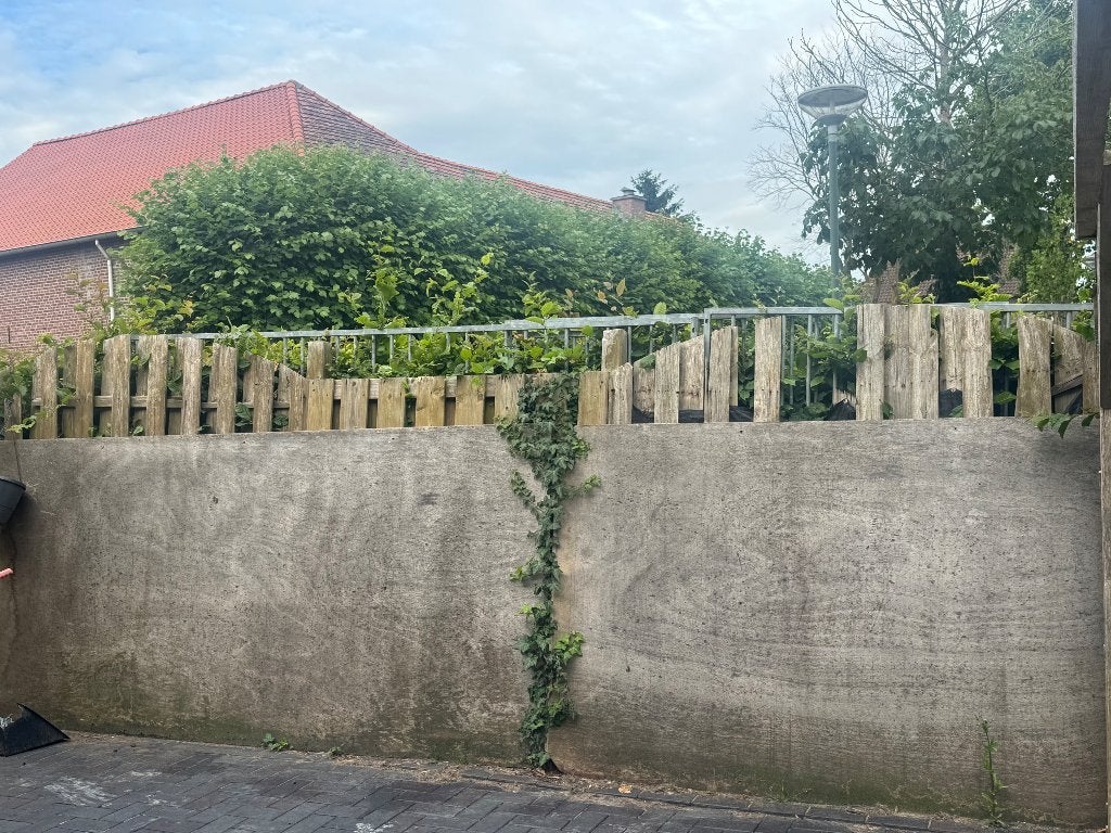 Gratis hout van schutting panelen, Tuin en Terras, Schuttingen, Ophalen, 3 tot 6 meter, Hout, 1 tot 2 meter