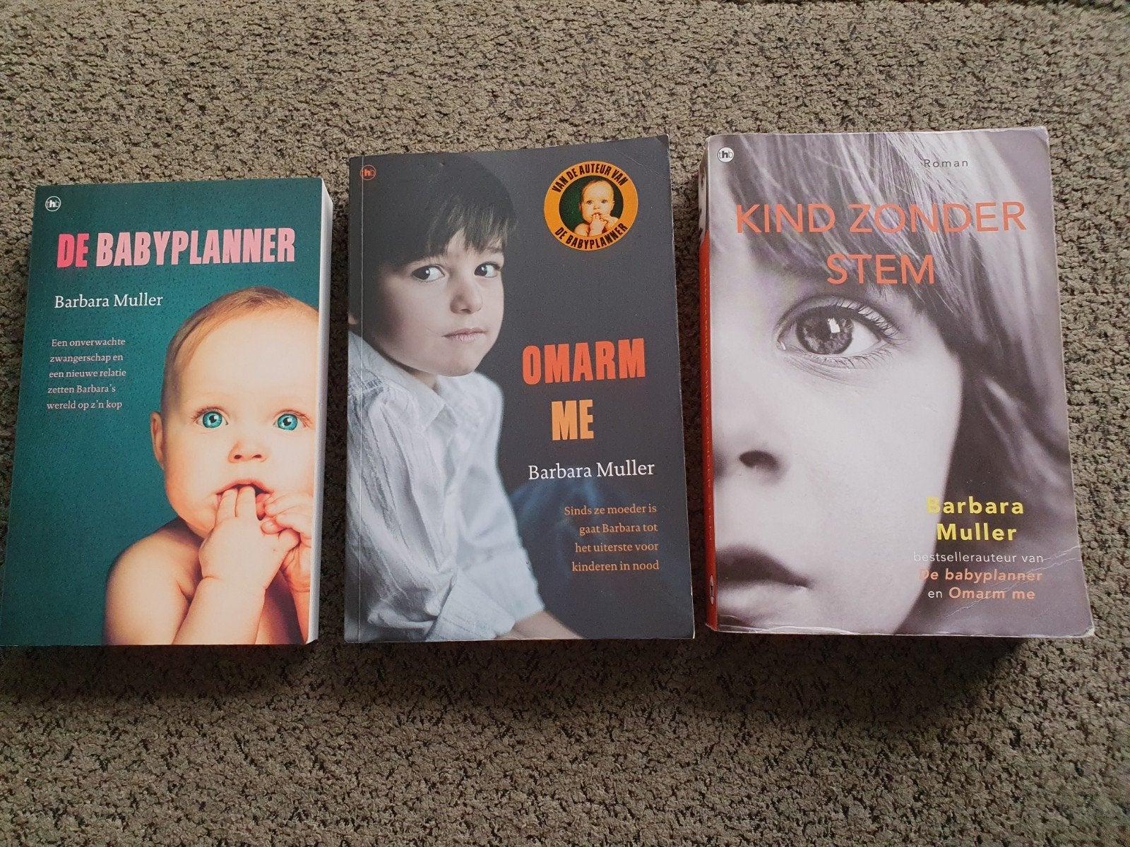 3 x Barbara Muller, Ophalen of Verzenden, Zo goed als nieuw, Zwangerschap en Bevalling, Barbara Muller