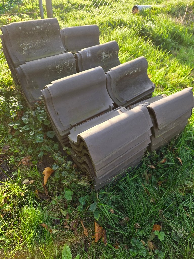 Ovh gevelpannen, Ophalen, Steen of Klei, 15 m² of meer, Dakpannen