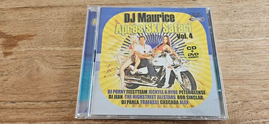 CD + DVD DJ Maurice  - Apres Ski Safari Vol 4, Cd's en Dvd's, Ophalen of Verzenden, Zo goed als nieuw