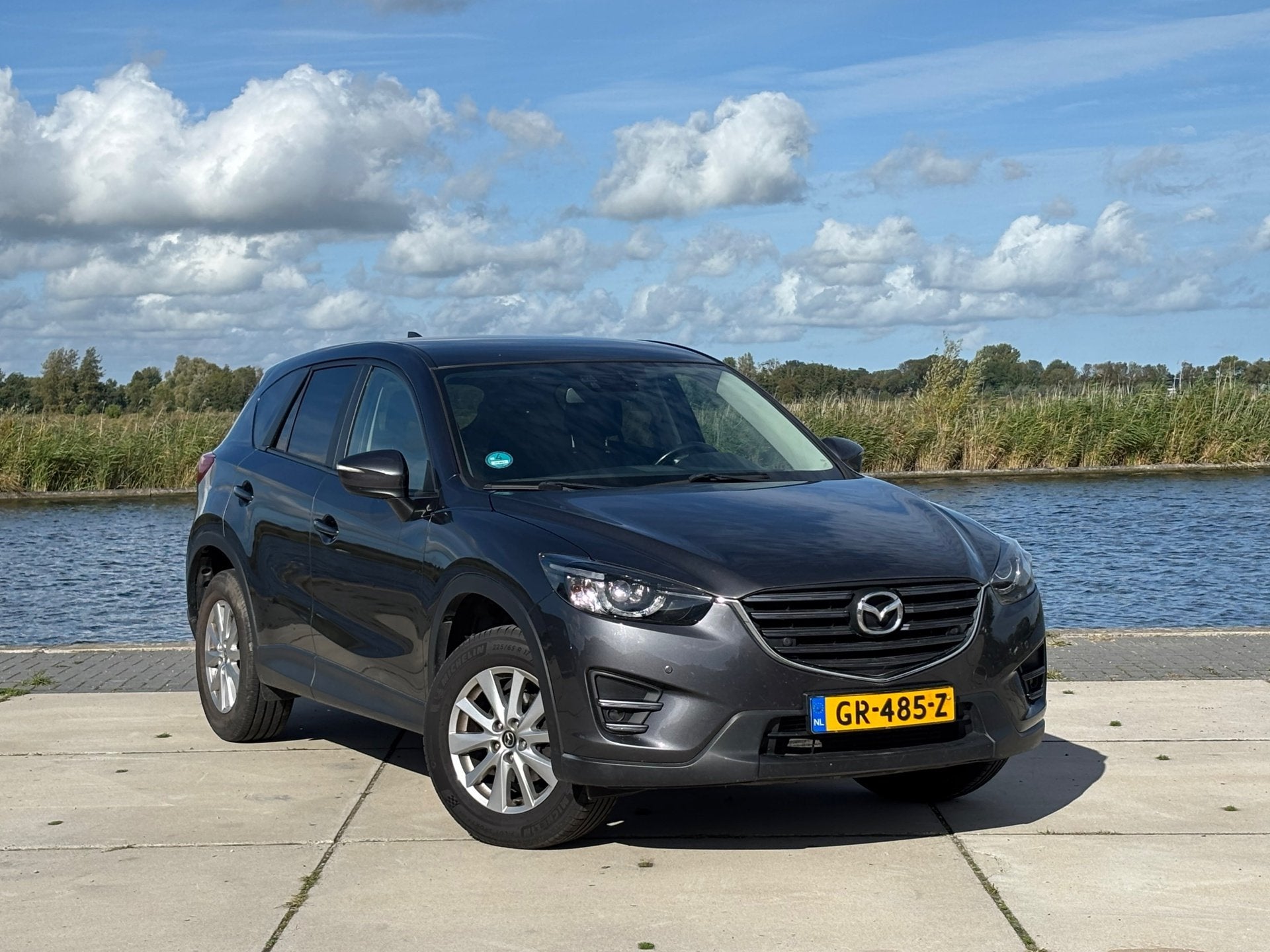 Mazda CX-5 2.2d SkyActiv-D 150 Skylease GT 2WD- Meteor Gray, Voorwielaandrijving, Gebruikt, 4 cilinders, 2191 cc