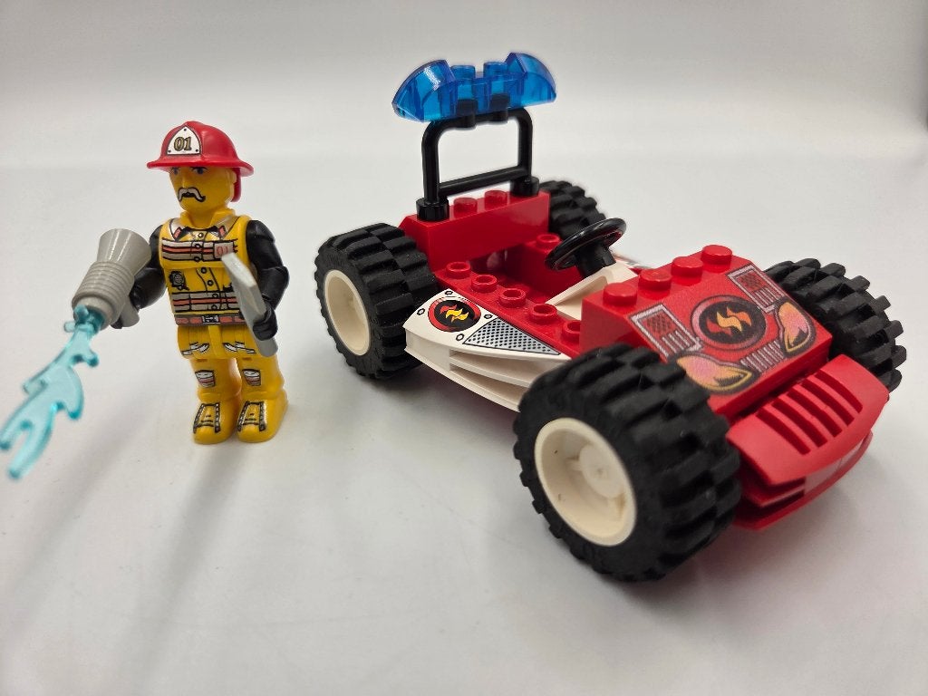 Lego Jack Stone 4601 Fire Cruiser, Lego, Ophalen of Verzenden, Zo goed als nieuw, Complete set