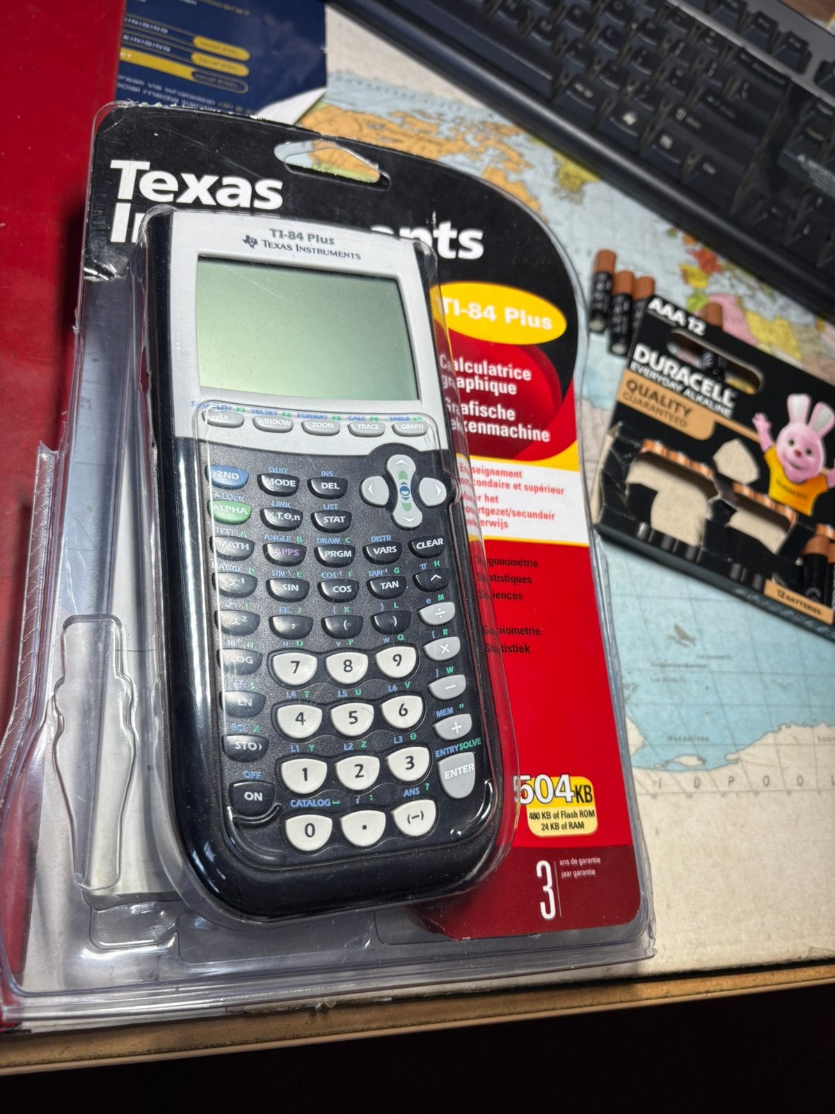 Rekenmachine grafische TI—84plus Texas instruments, Ophalen, Grafische rekenmachine