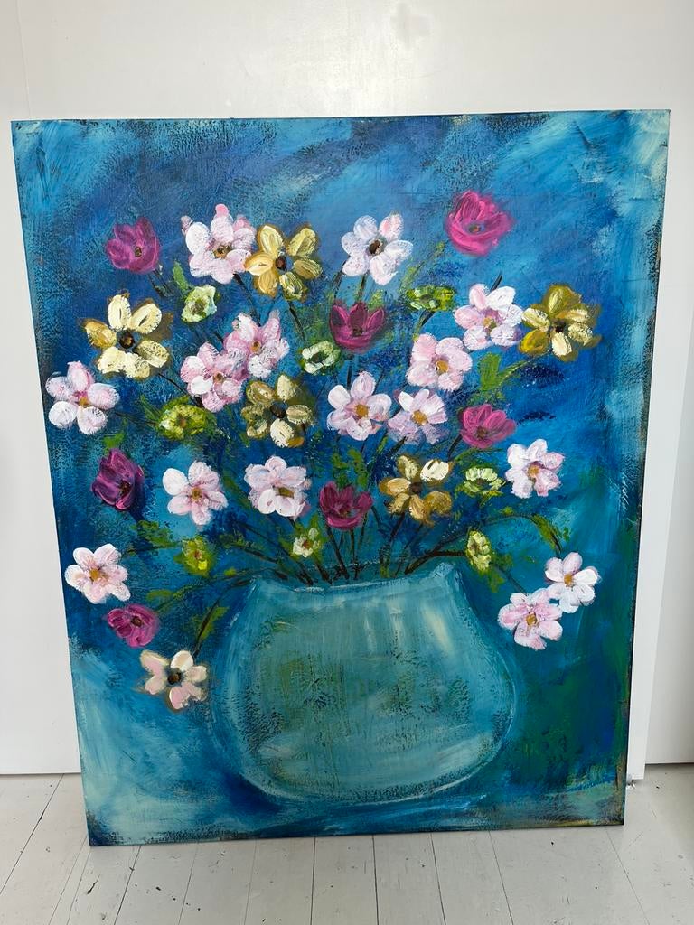 Bloemstuk, Ophalen