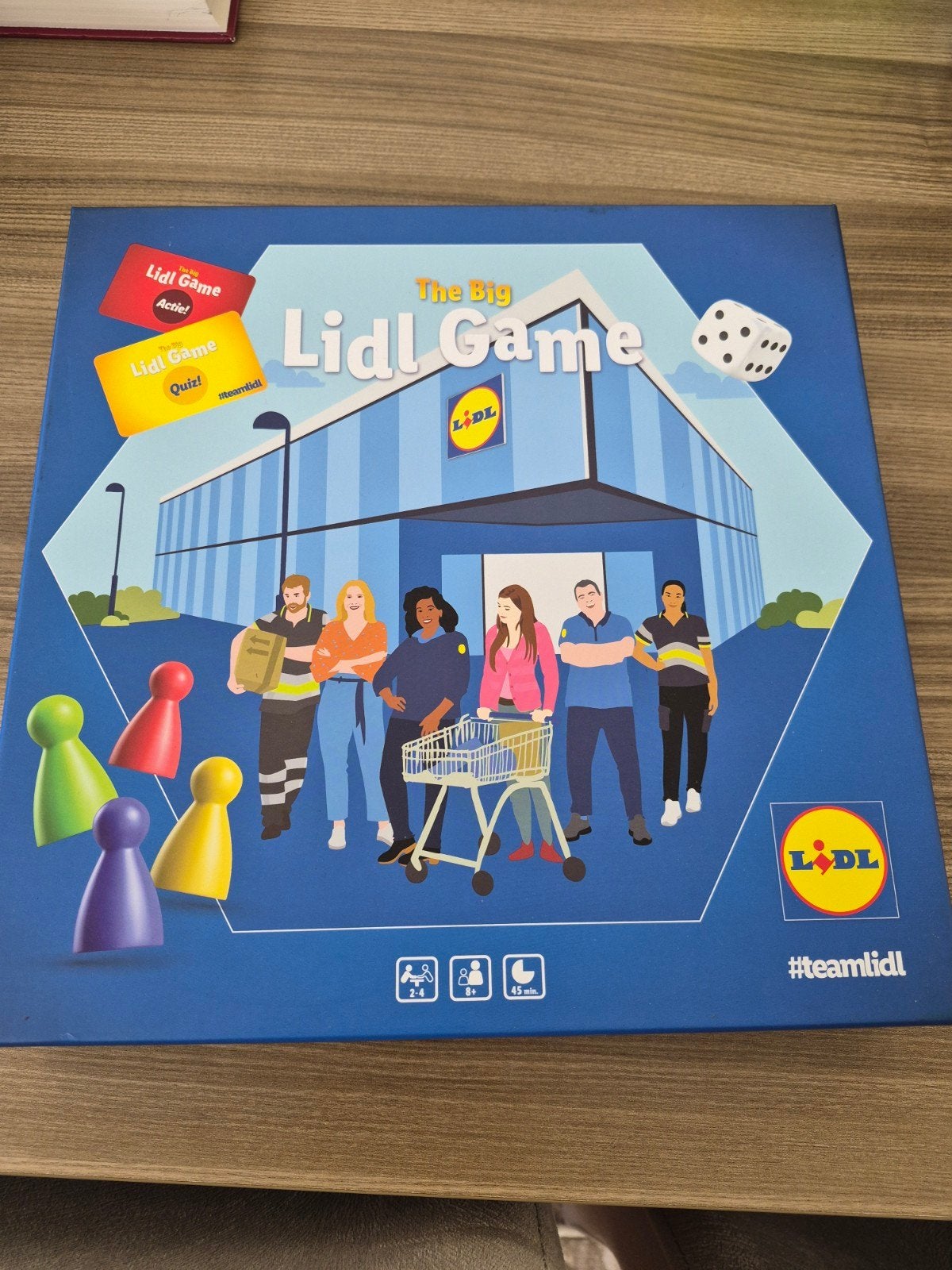 The Big Lidl Game Bordspel - Zo goed als nieuw, Een of twee spelers, Ophalen of Verzenden, Zo goed als nieuw, R&B