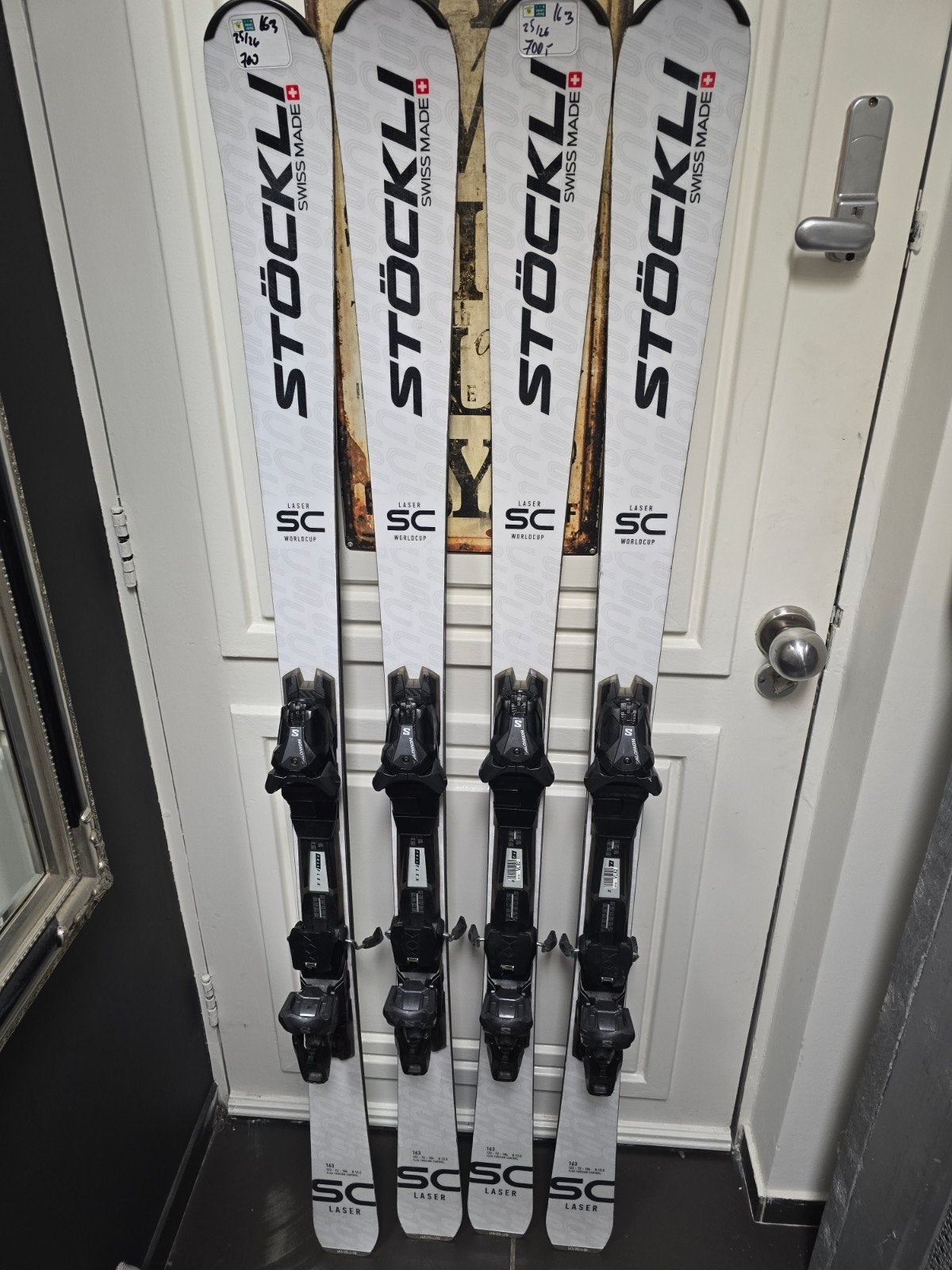 163cm 25 STOCKLI LASER SC NP1550€ VOOR KENNERS, Overige merken, 160 tot 180 cm, Stockli, Ophalen of Verzenden