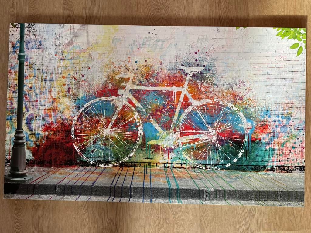 Fiets poster, Ophalen