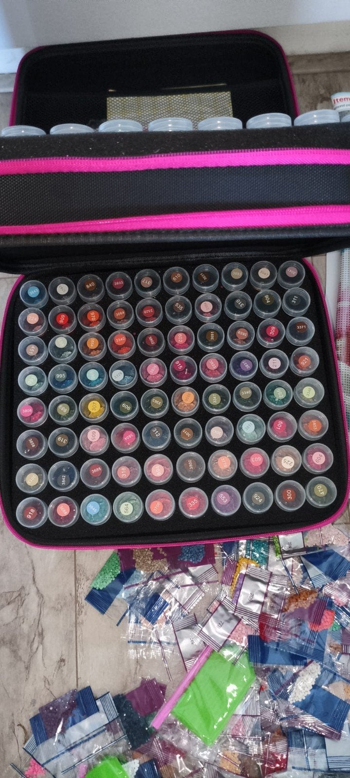Diamond Painting Set: nieuwe Complete set met Accessoires, Hobby en Vrije tijd, Ophalen, Zo goed als nieuw, Overige typen