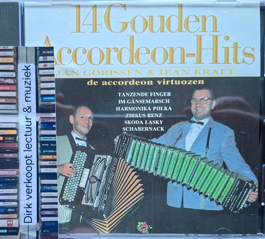 Jan Gorissen & Jean Kraft; 14 gouden accordeon-hits (1987), Ophalen of Verzenden, Zo goed als nieuw, Verzamelalbum, Overige genres