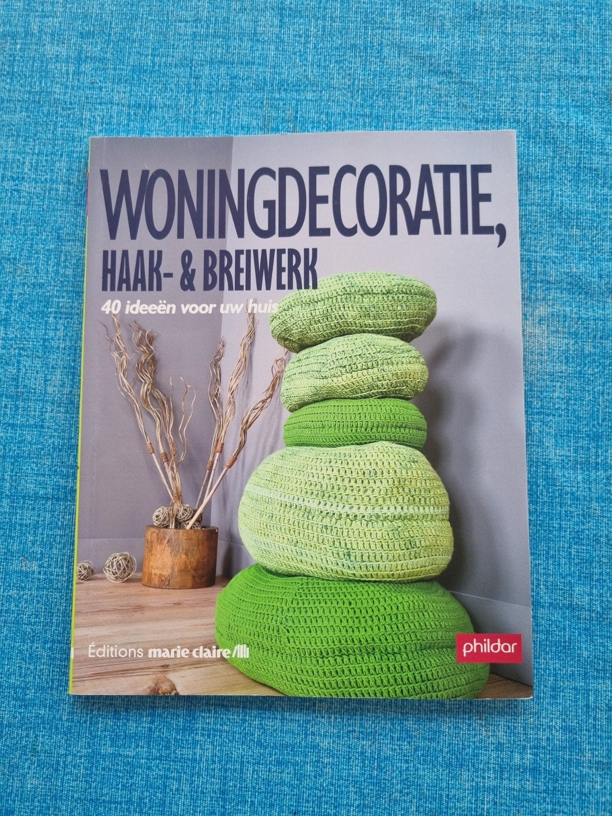 Woningdecoratie Haak- & Breiwerk Boek - 40 Ideeën, Ophalen of Verzenden, Zo goed als nieuw, Breien of Haken, Patroon of Boek