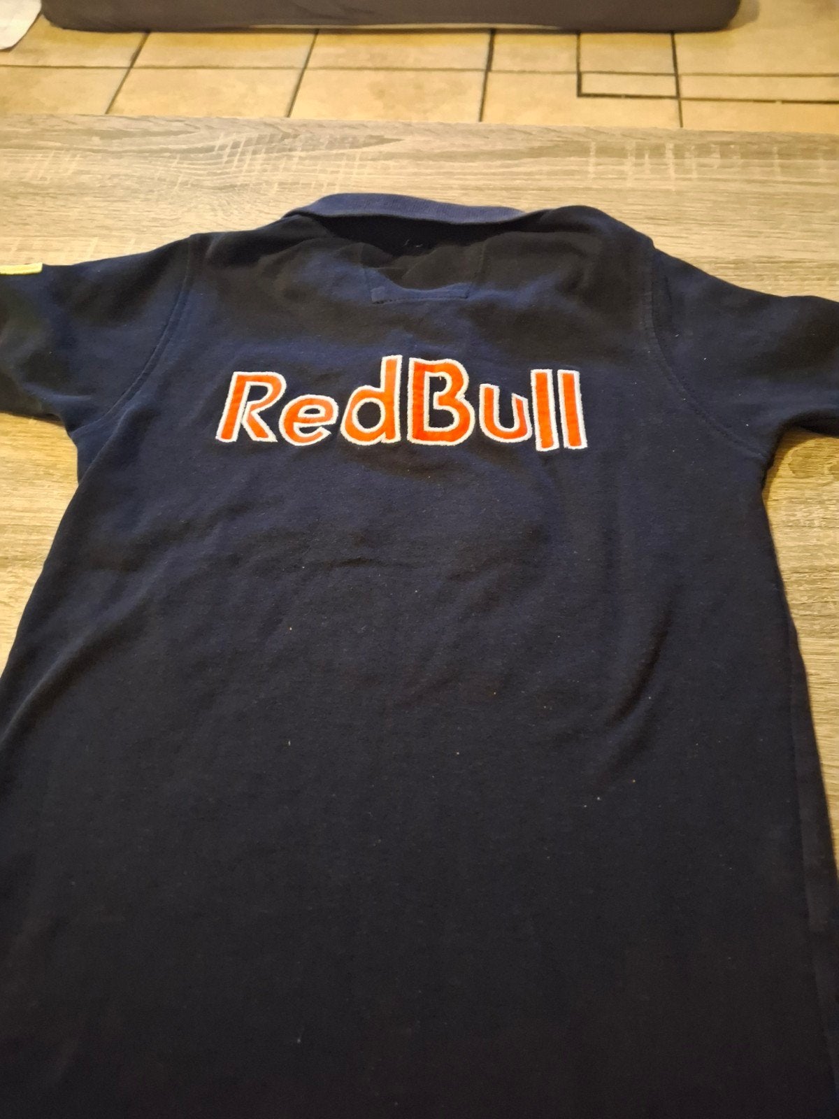 Red Bull Racing Poloshirt - Maat 128, Ophalen of Verzenden, Gebruikt, Red Bull, Jongen of Meisje