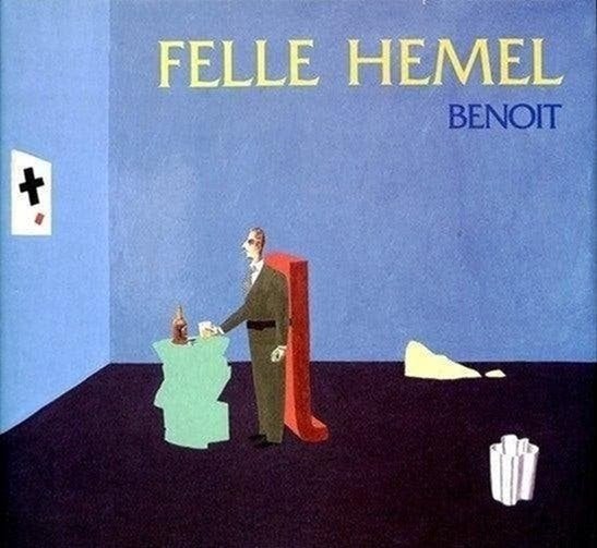 Benoit Felle hemel, Ophalen of Verzenden, Zo goed als nieuw, Schilder- en Tekenkunst