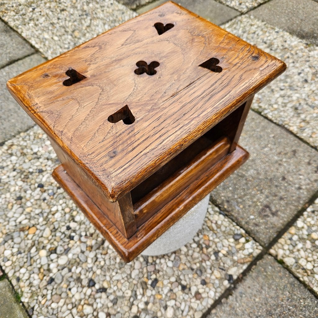 Eiken stoof, Ophalen