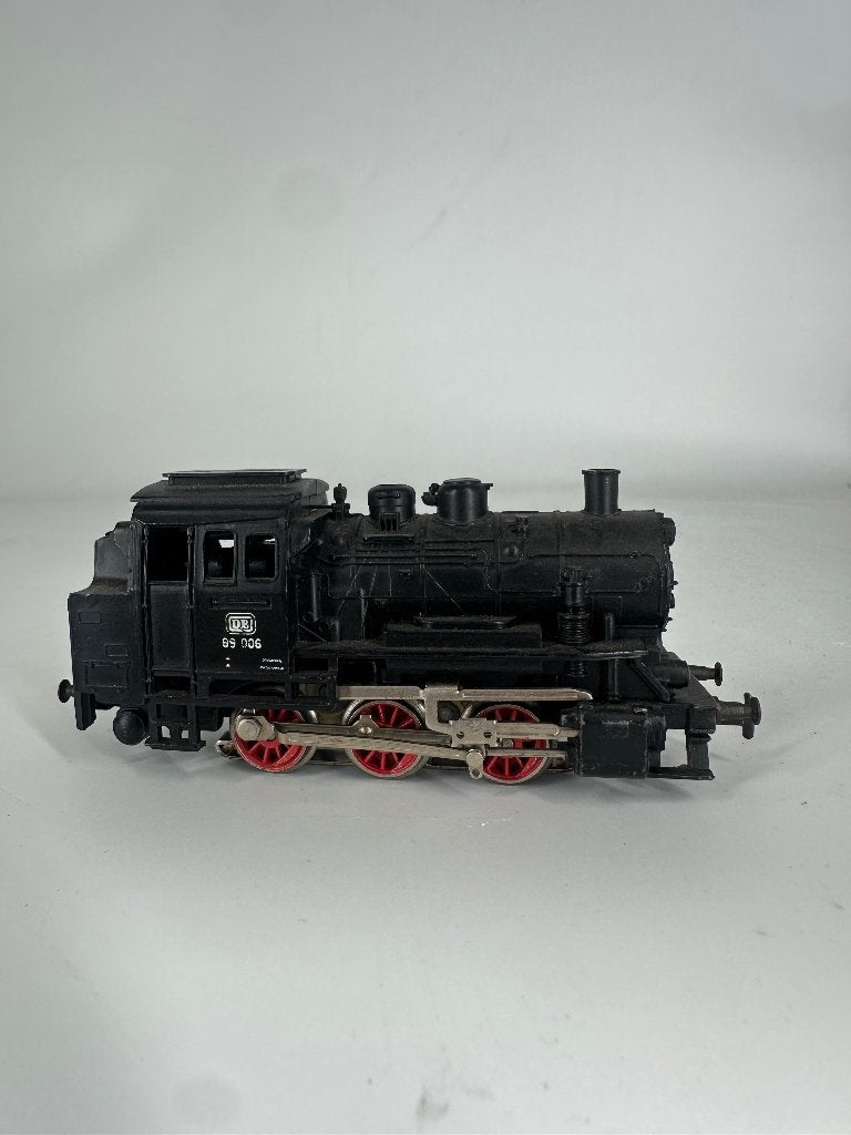 Märklin H0 klassieke DB stoomtrein BR89 + 3 personenwagens, Märklin, Wisselstroom, Märklin, Wagon