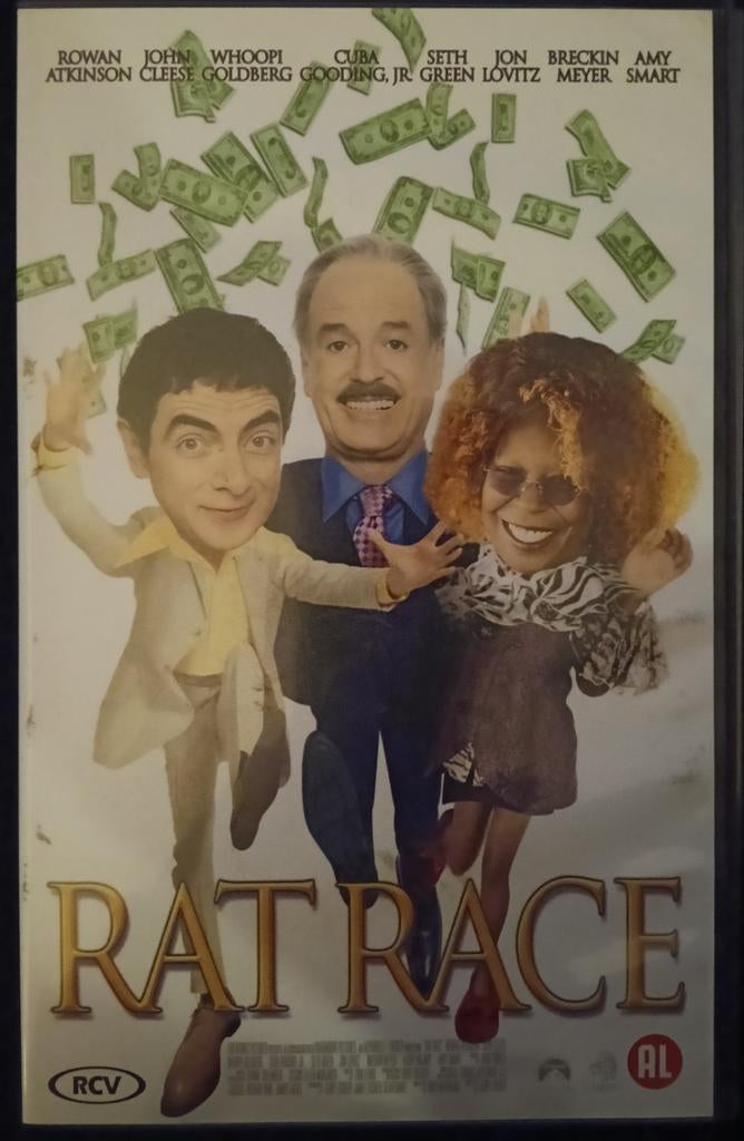 Rat Race vhs, Alle leeftijden, Ophalen of Verzenden, Zo goed als nieuw