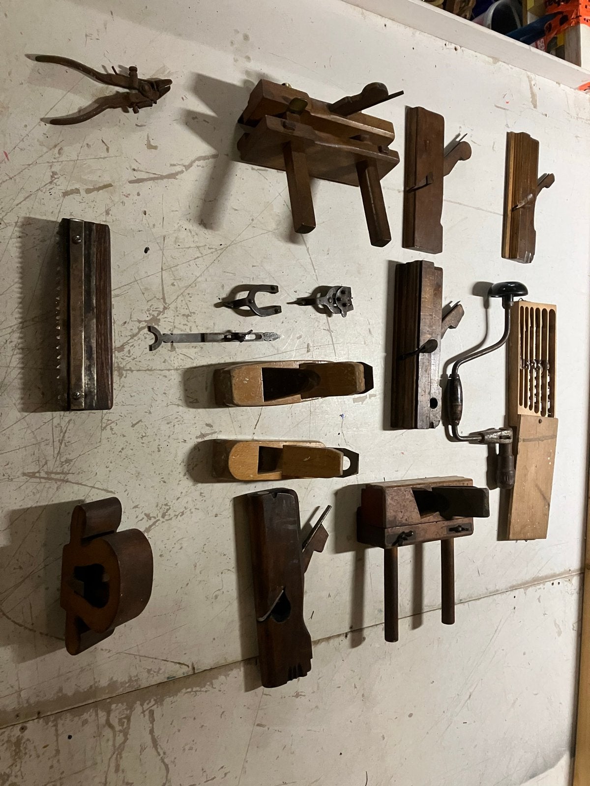 Oude schaven en booromslag, Antiek en Kunst, Ophalen of Verzenden