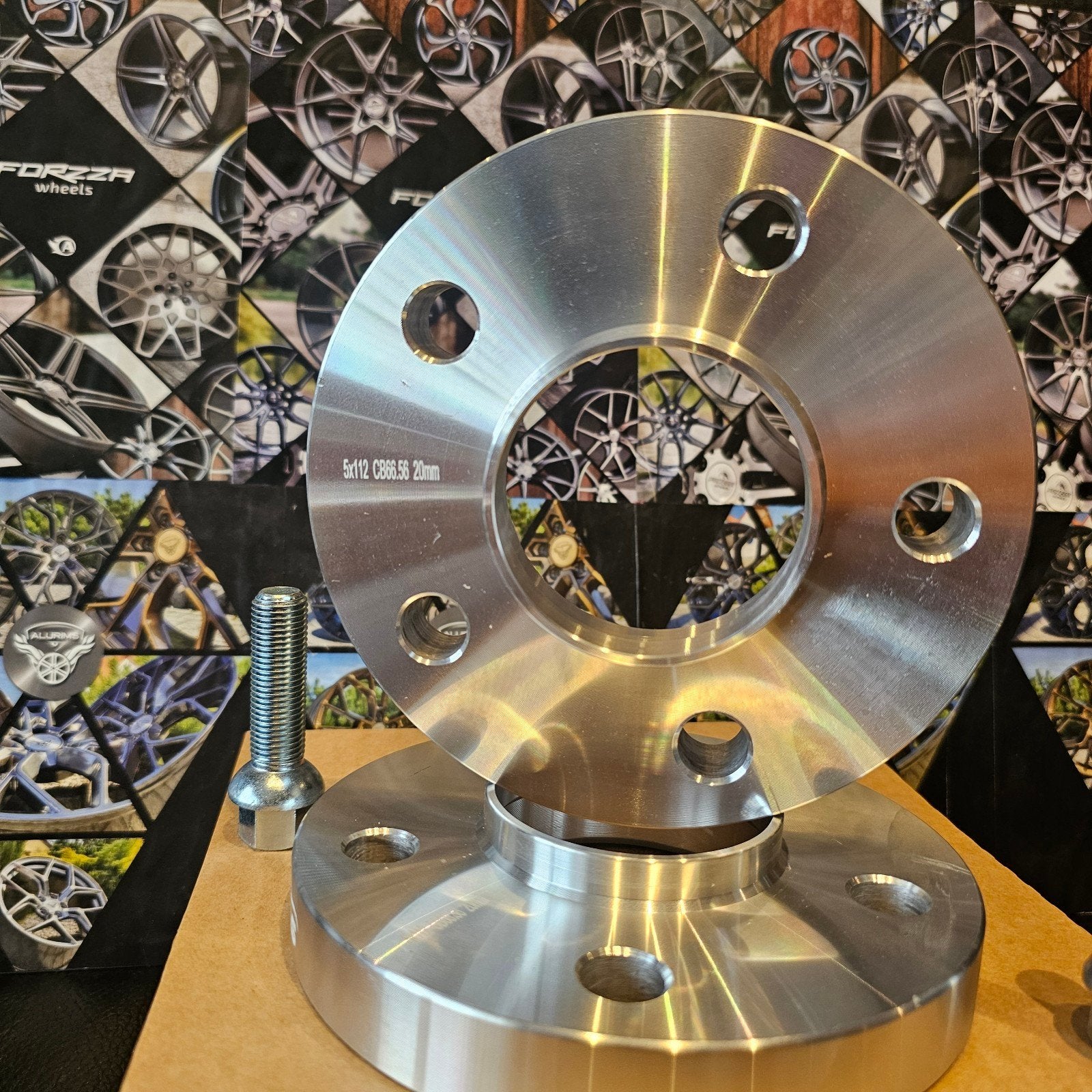 Spoorverbreders spacers Mercedes C klase 5x112 66,5 20mm, Ophalen of Verzenden
