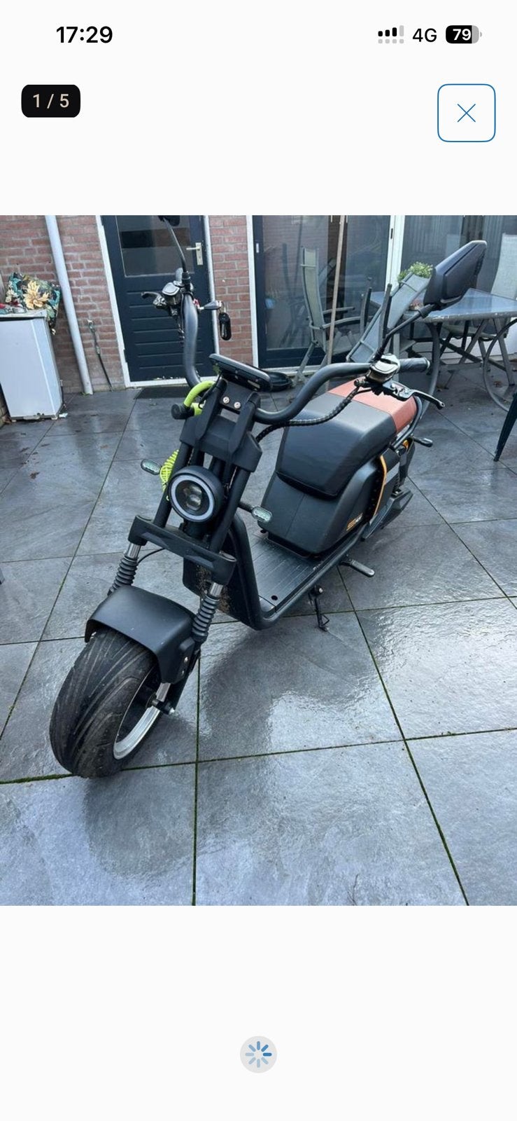 Dikke vette E Chopper, Overige merken, Elektrisch, Ophalen of Verzenden, Zo goed als nieuw