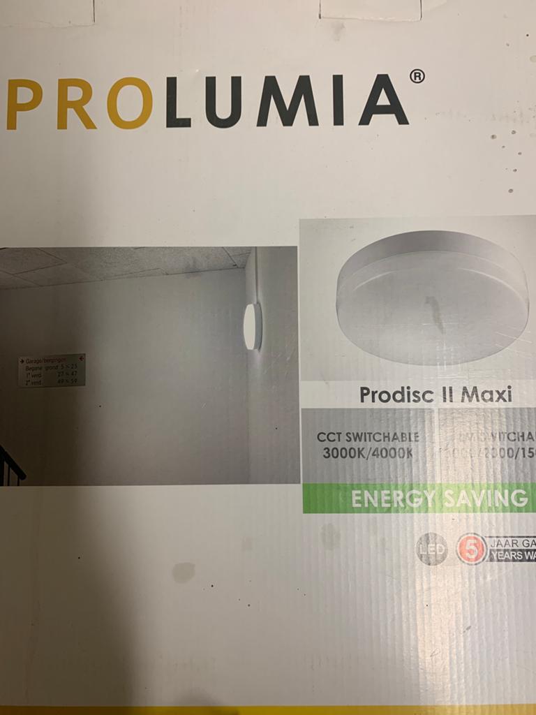 Prolumia led smart lamp met sensor, Ophalen of Verzenden, Zo goed als nieuw