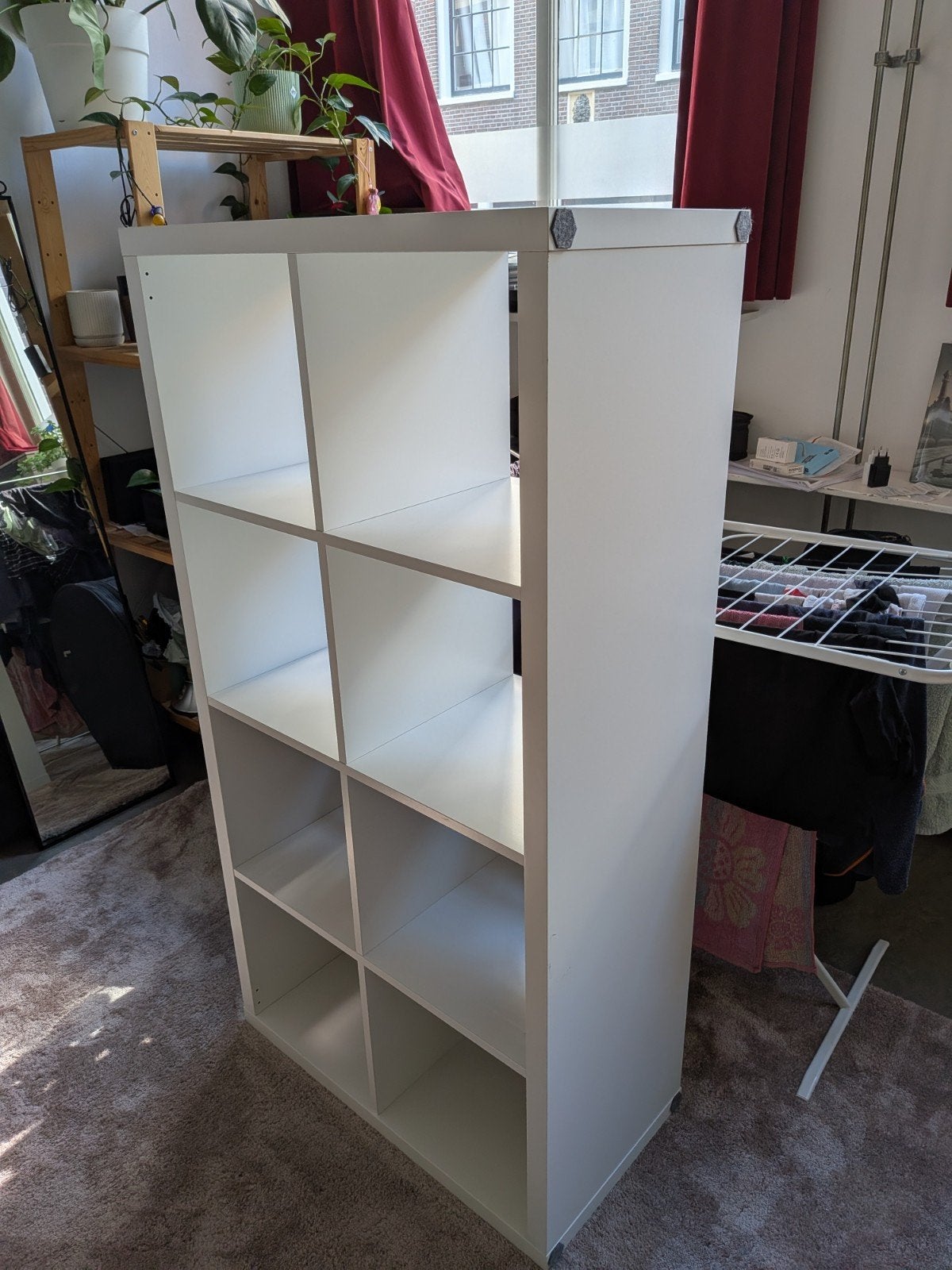 Kallax 8 boxes, Ophalen, Gebruikt, 50 tot 100 cm, Minder dan 100 cm