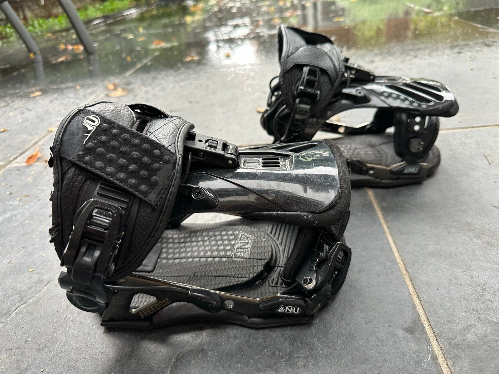 ANU Snowboard Bindingen - Zwart, Ophalen of Verzenden, Gebruikt, Bindingen