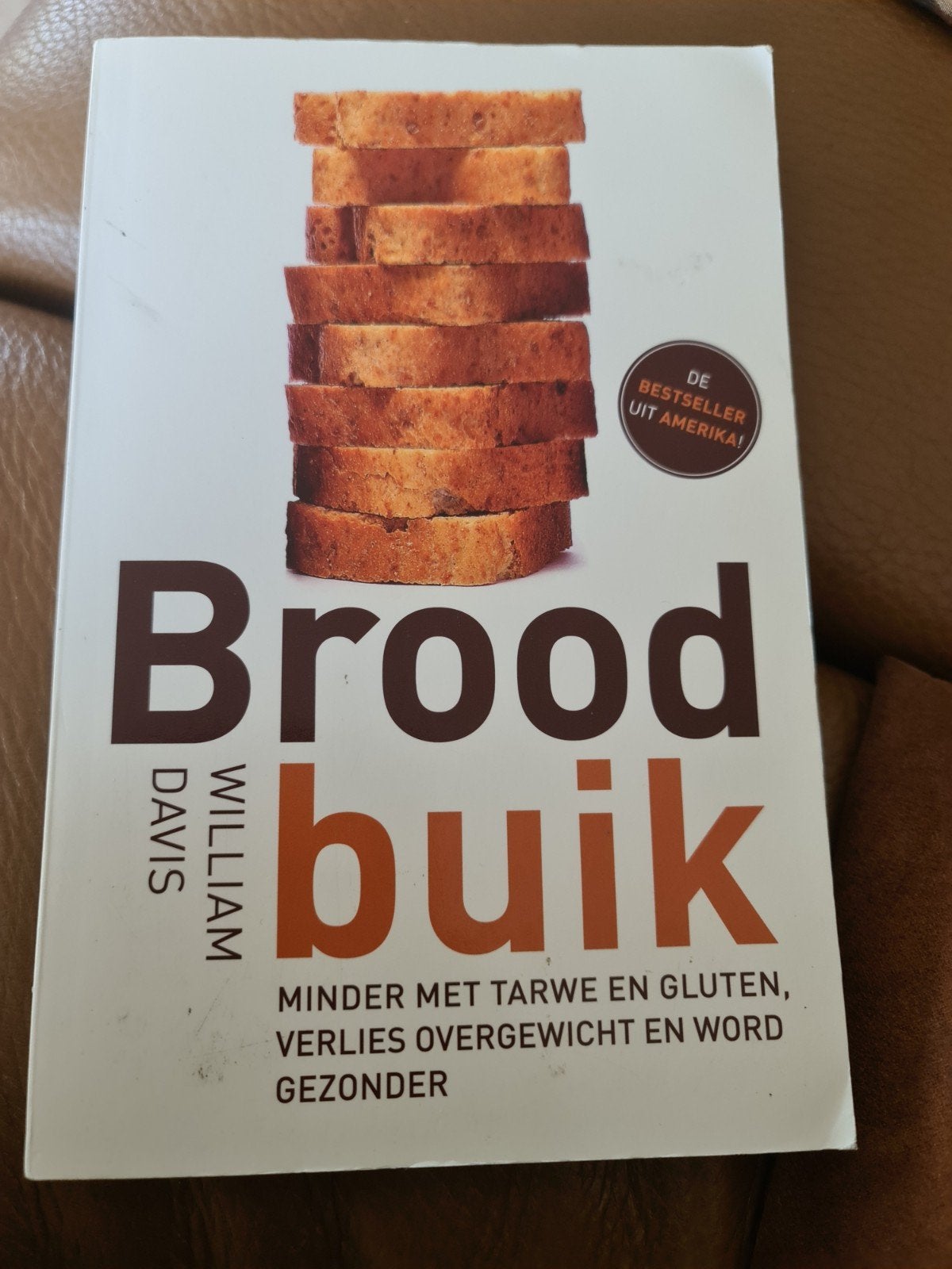 Broodbuik: Minder met tarwe en gluten, verlies overgewicht, Ophalen of Verzenden, Zo goed als nieuw, Dieet en Voeding, William Davis