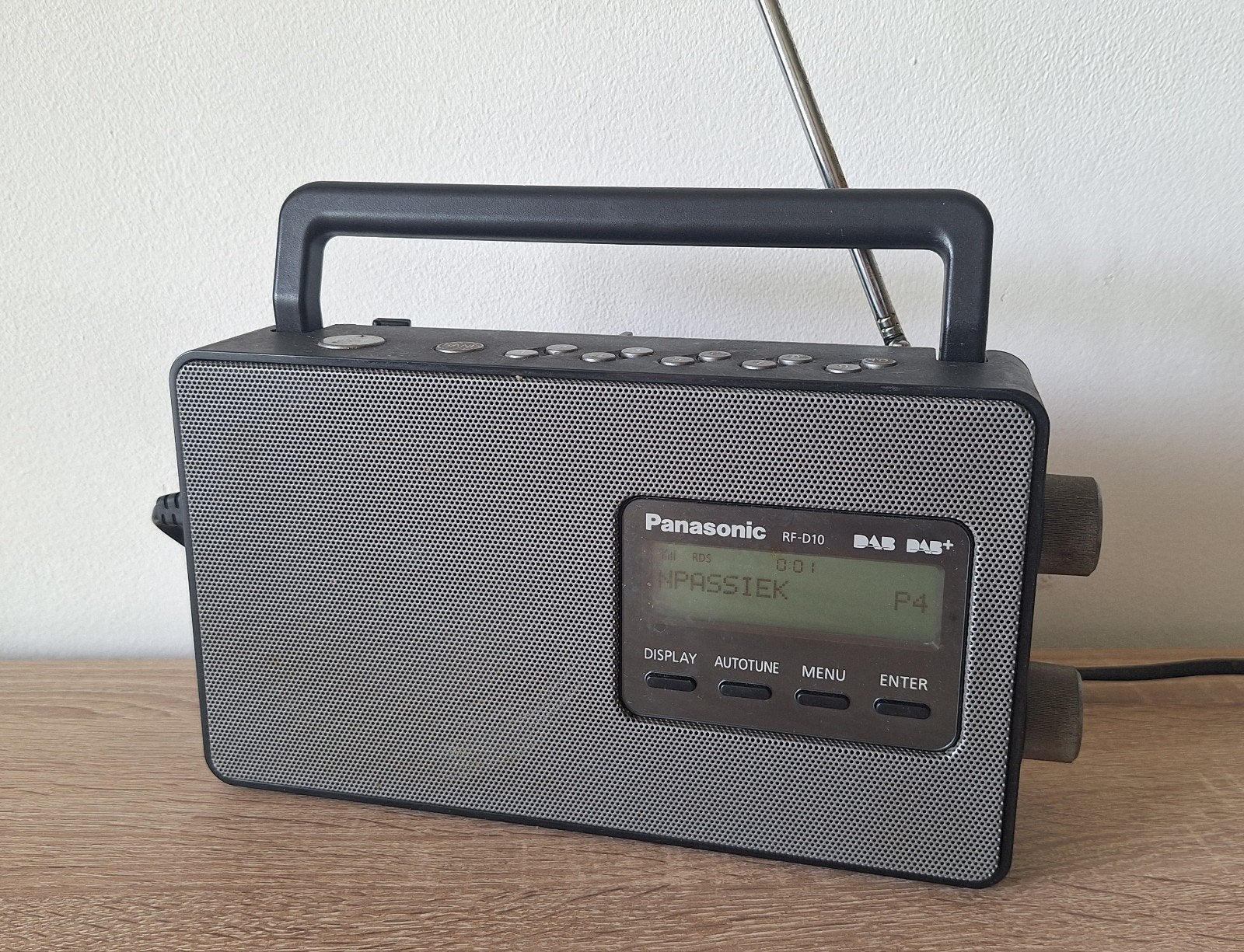 Panasonic RF-D10 DAB/FM Radio, Ophalen of Verzenden, Gebruikt, Radio