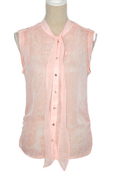 Nieuw Royal Chicks chiffon blouse top, roze, Mt. M, Maat 38/40 (M), Verzenden, Nieuw, Roze