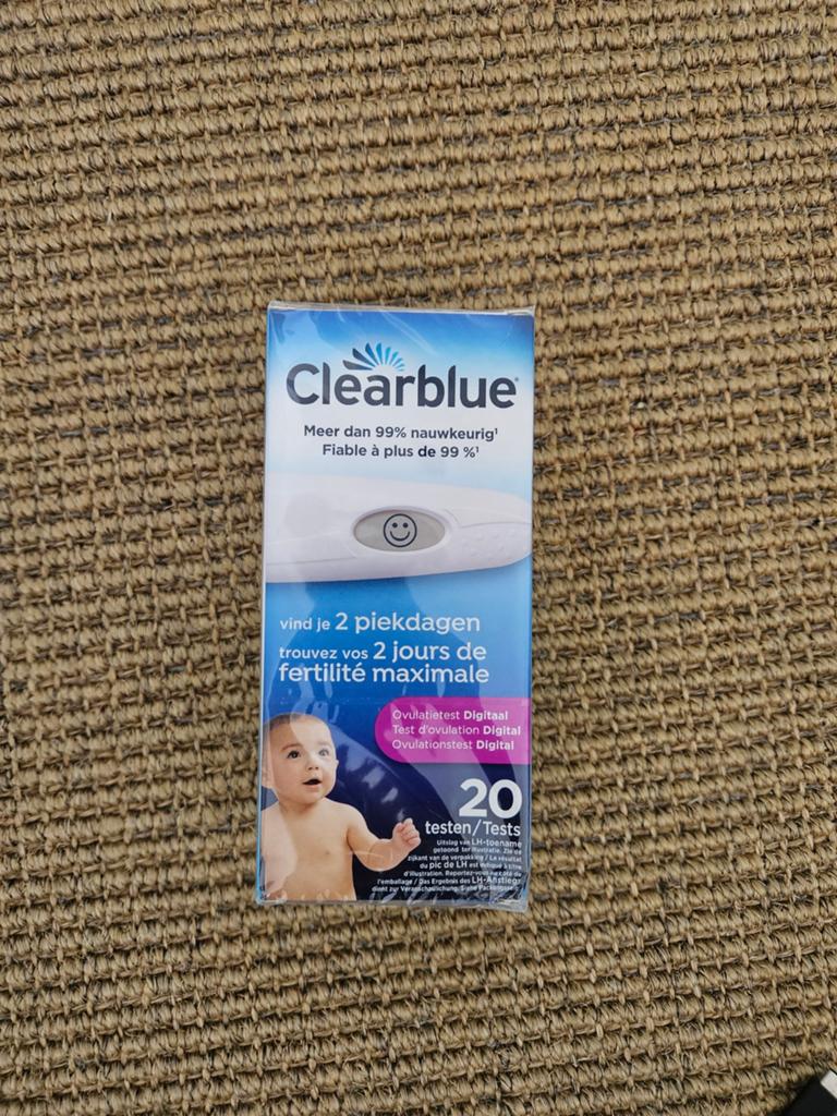 Clearblue Ovulatietest Digitaal - 20 testen - Nieuw, Ophalen of Verzenden, Nieuw