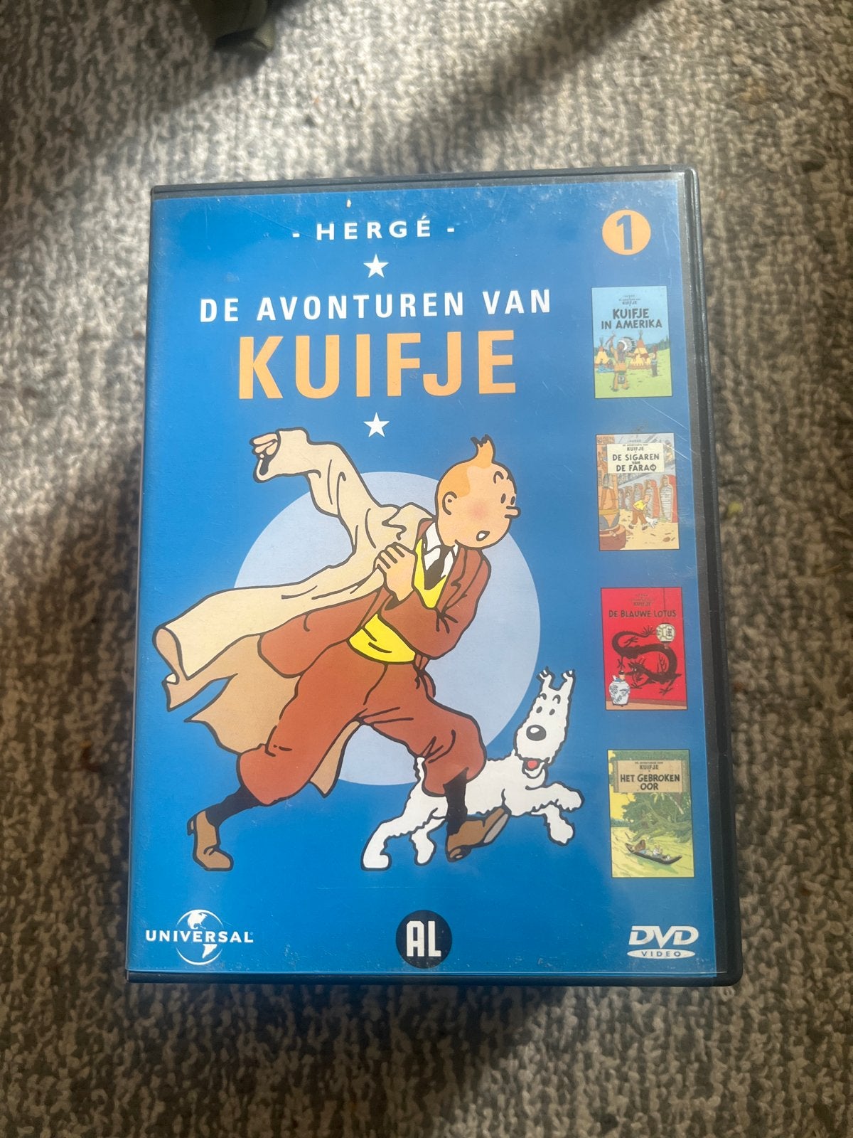 De Avonturen van Kuifje DVD Boxset - Complete Collectie, Cd's en Dvd's, Europees, Gebruikt, Tekenfilm, Alle leeftijden