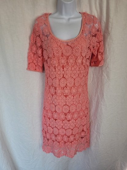 Mooie roze jurk mt S merk BTX, ., Ophalen of Verzenden, Zo goed als nieuw, Knielengte