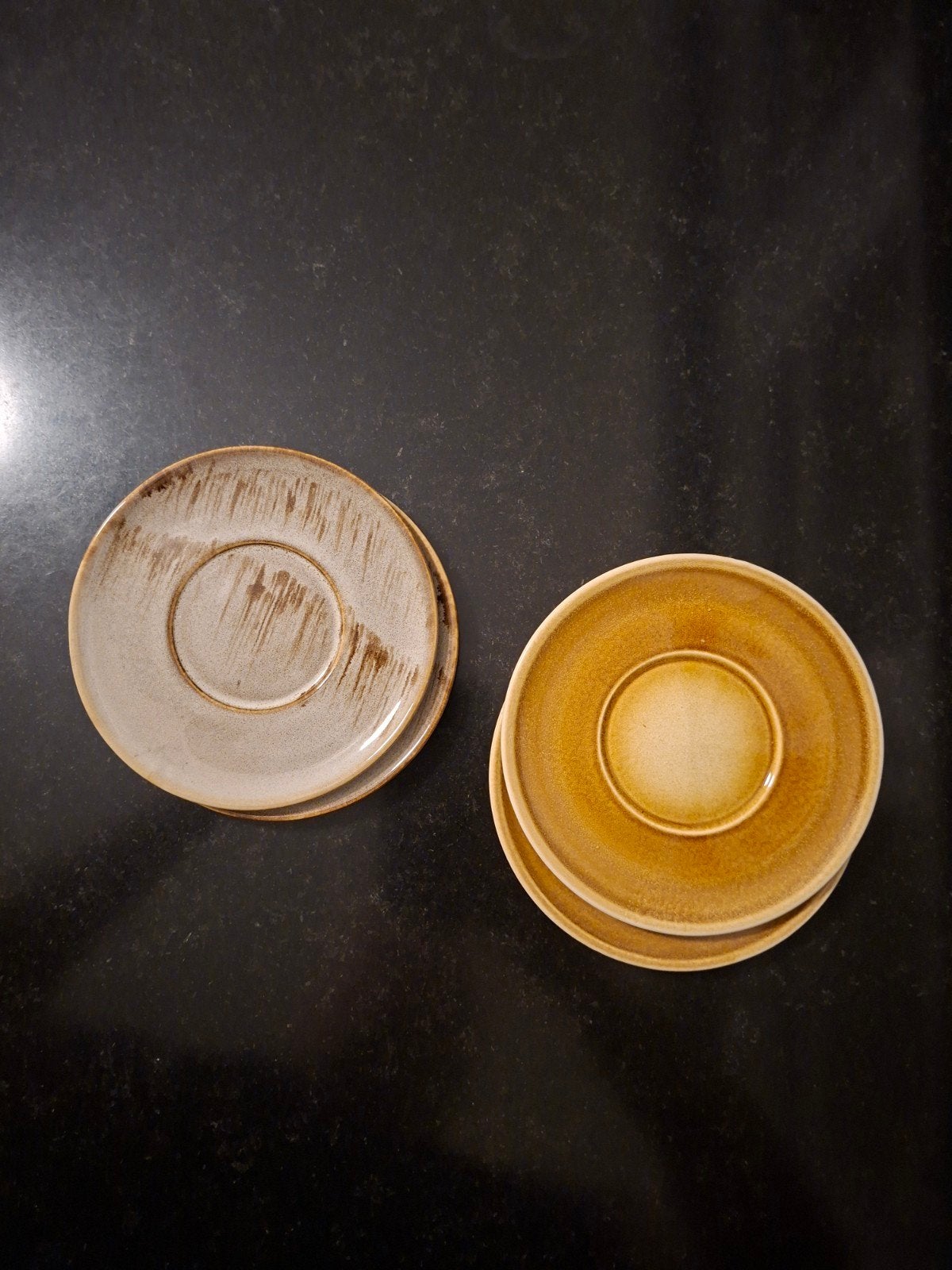HKLIVING 70s Ceramics Schoteltjes Big Sur - Set van 4, Overige merken, Keramiek, Vintage, Ophalen of Verzenden