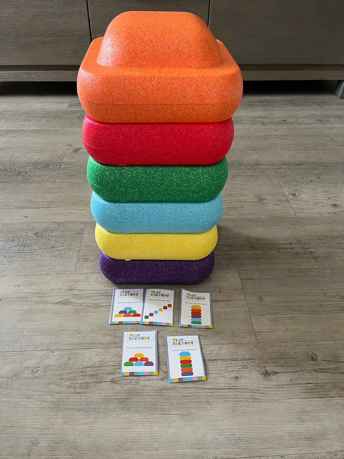 Stapelstenen van play factory, Ophalen of Verzenden, Zo goed als nieuw