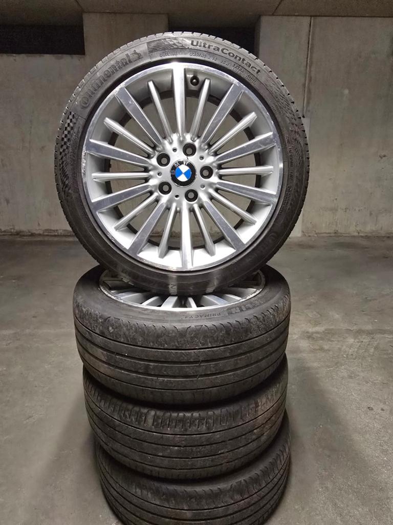 BMW 18 inch originele velgenset 3 4 serie style 416, Auto-onderdelen, Banden en Velgen, 18 inch, Gebruikt, Banden en Velgen, Ophalen of Verzenden