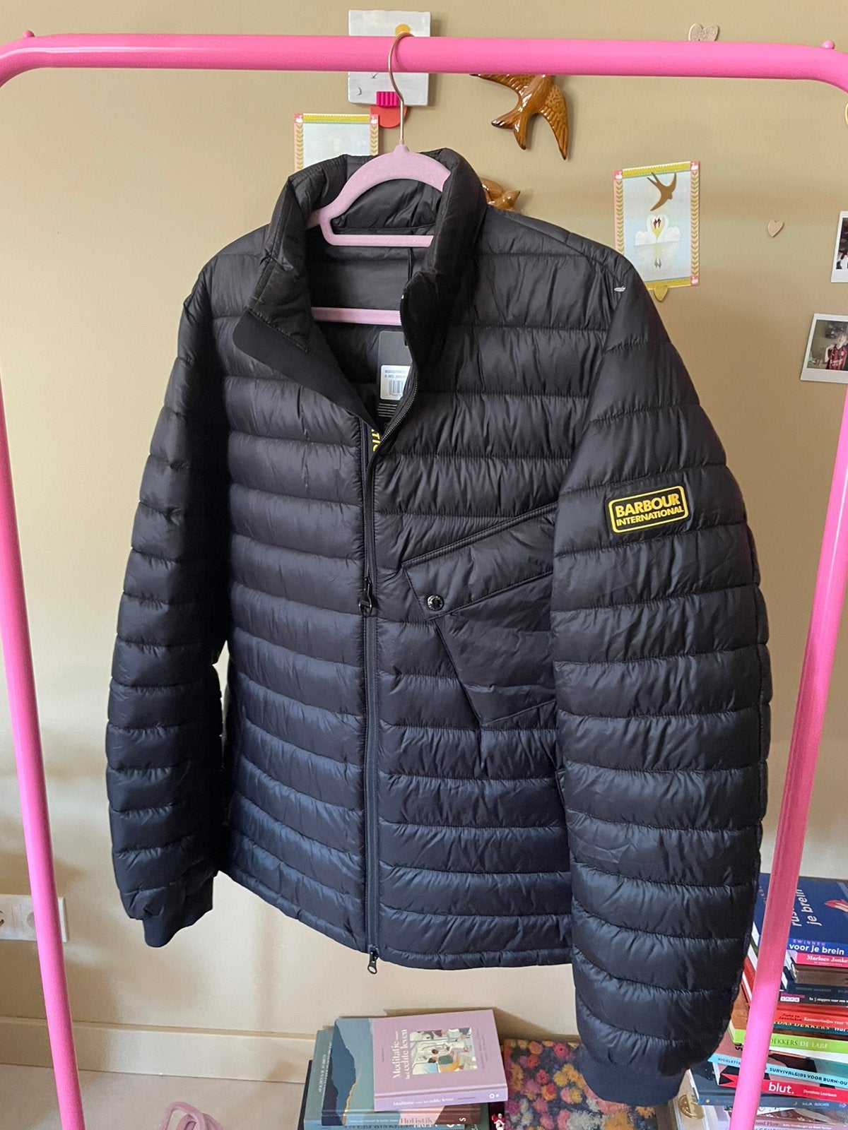 Barbour hele mooie warme tussenjas maat xl, Blauw, Maat 56/58 (XL), Ophalen of Verzenden, Zo goed als nieuw