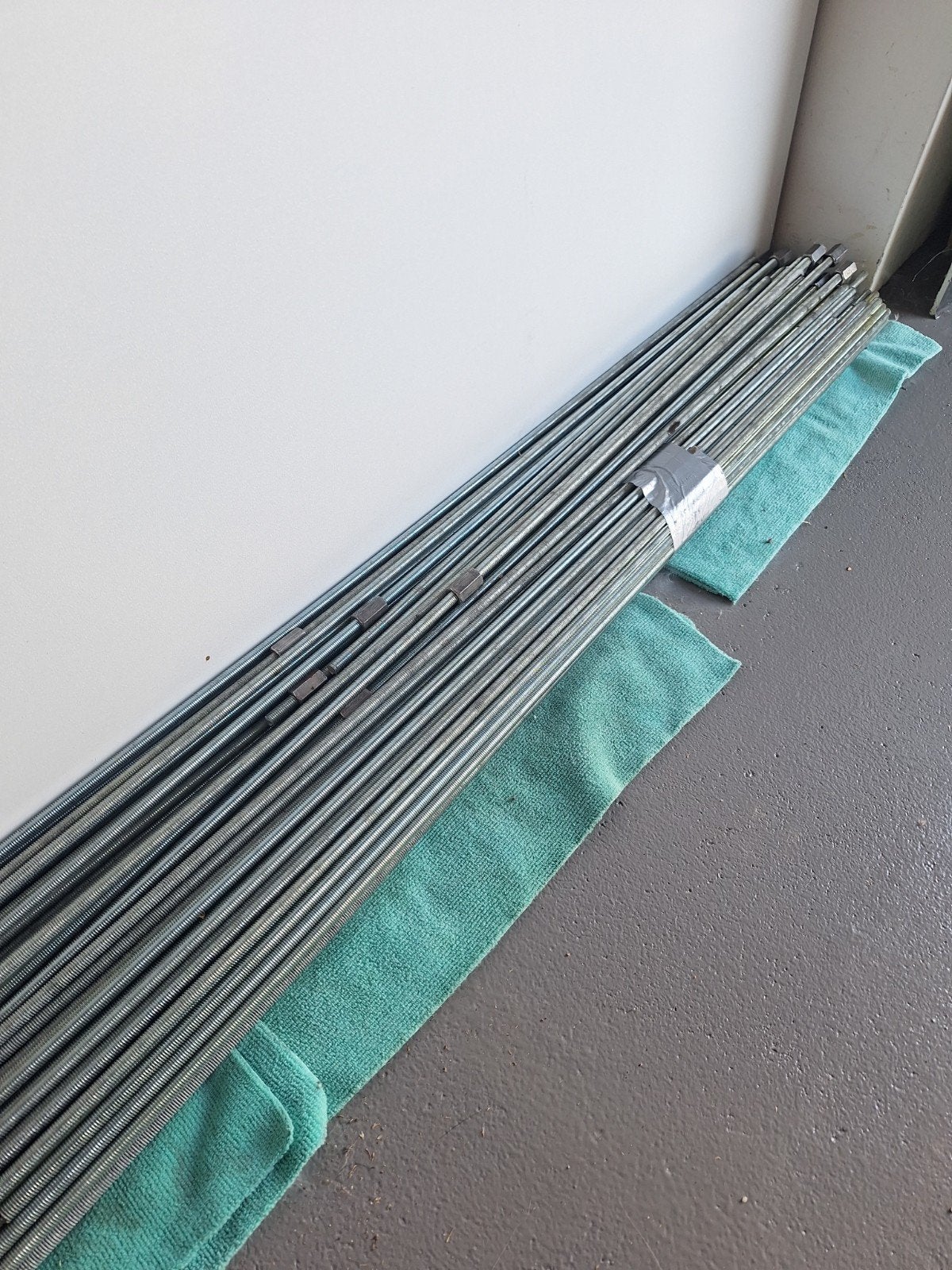 Draadeinden M8 - ca. 1000mm lang, Ophalen, Nieuw, 250 mm of meer, Overige typen