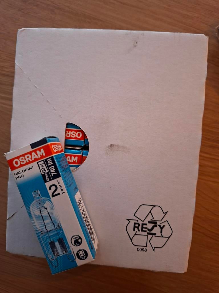 Halogeen halopin 40w Osram, Ophalen of Verzenden, Nieuw