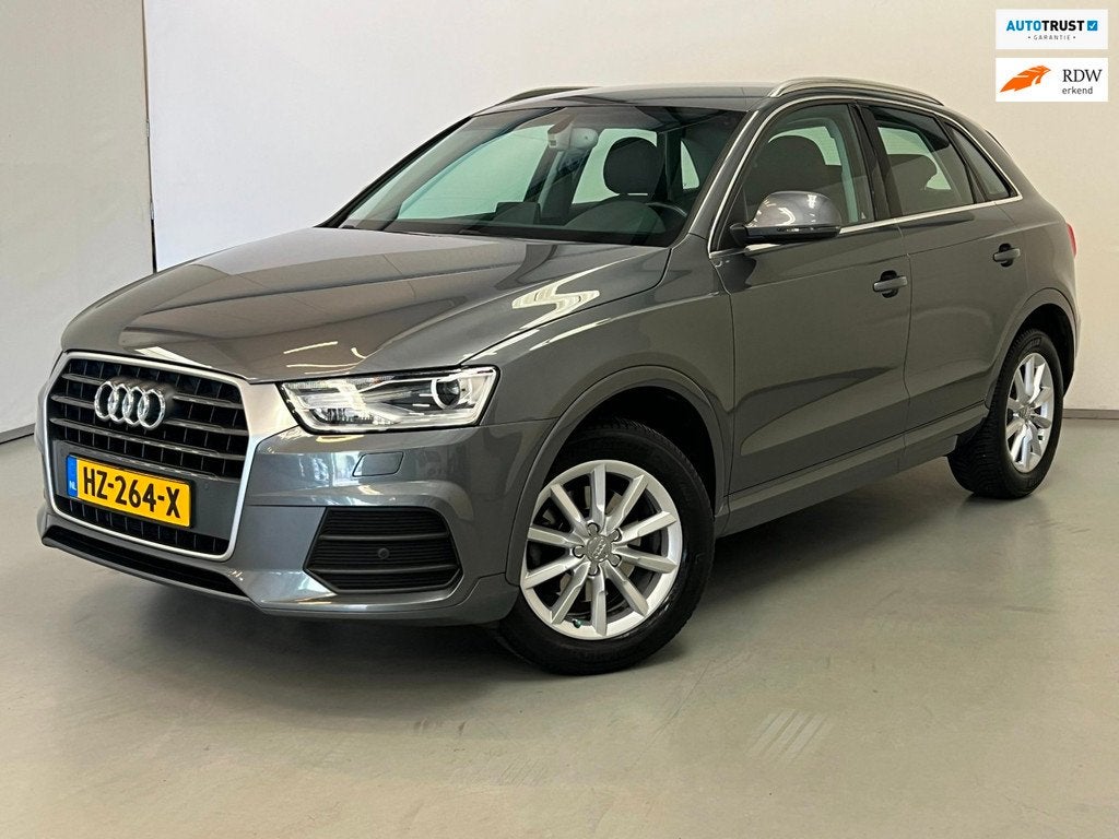 Audi Q3 1.4 TFSI / Leder / Keyless / Camera / Stoelverwarmin, 1380 kg, 4 cilinders, 150 pk, Leder