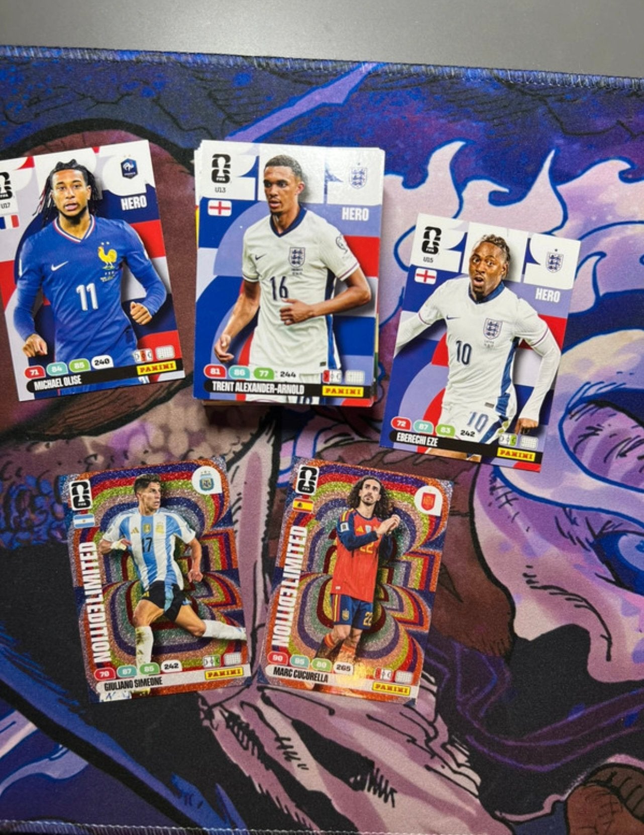 Panini adrenalyn, Seizoenskaart, Eén persoon