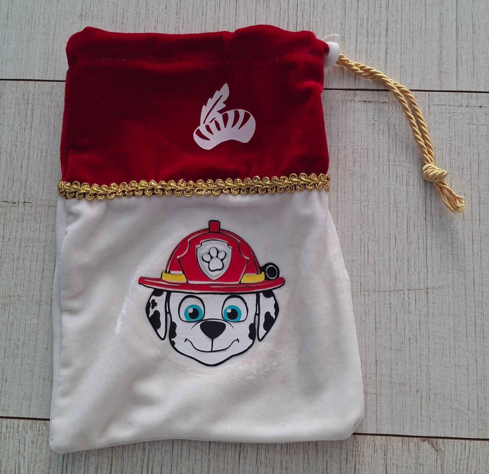 Paw Patrol Marshall pepernotenzakje, Kinderen en Baby's, Carnavalskleding en Verkleedspullen, Ophalen of Verzenden, Nieuw, Jongen of Meisje