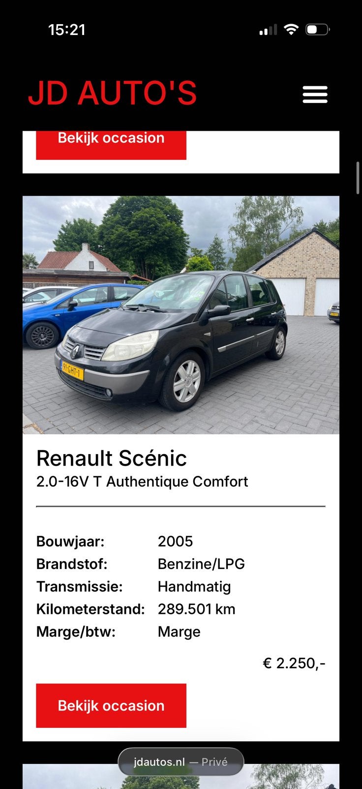 7x inruil autos pakket prijs zie fotos, Auto's, Particulier, Te koop