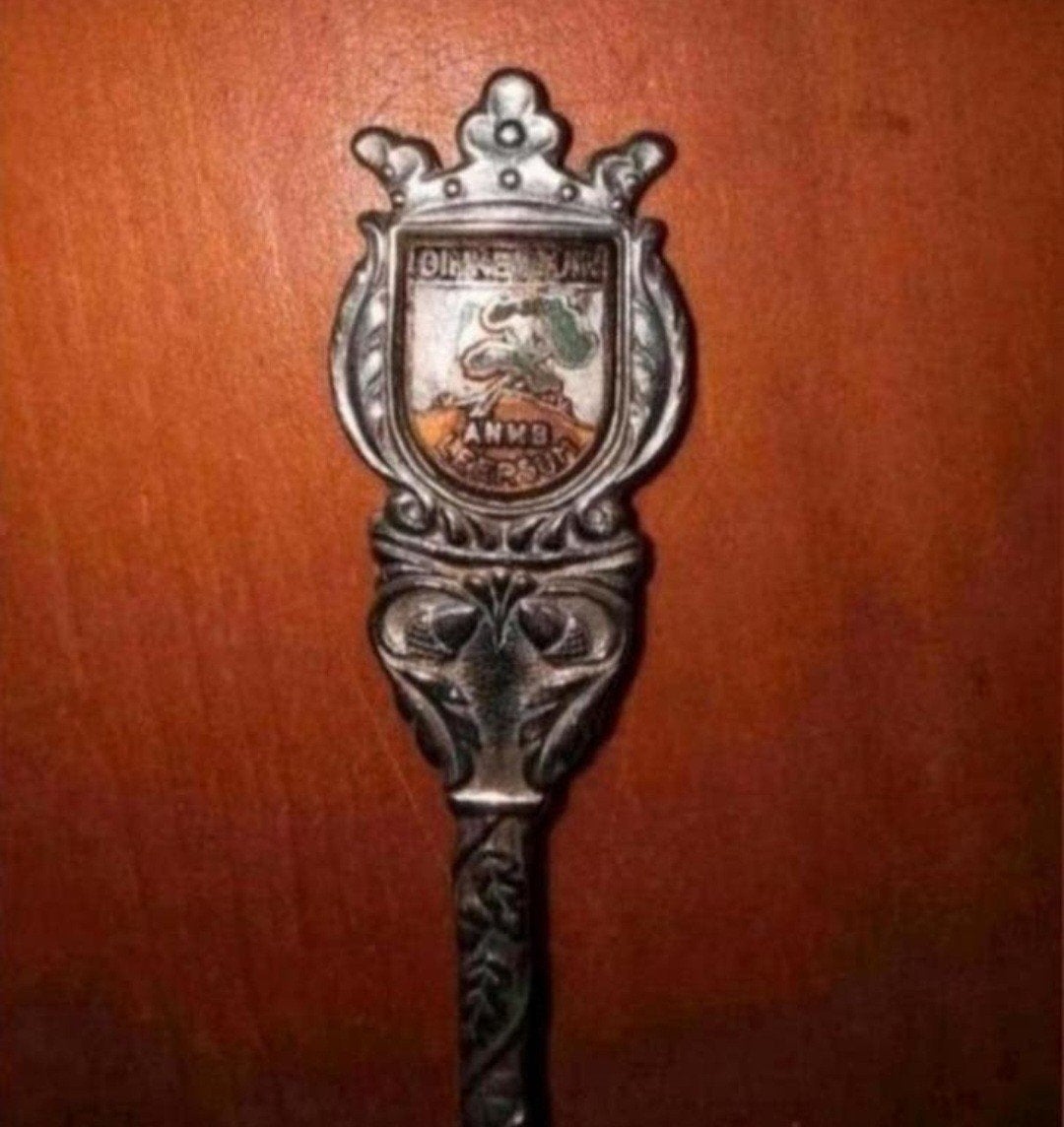 Vintage theelepel Ginkelduin Leersum ANWB, Ophalen of Verzenden