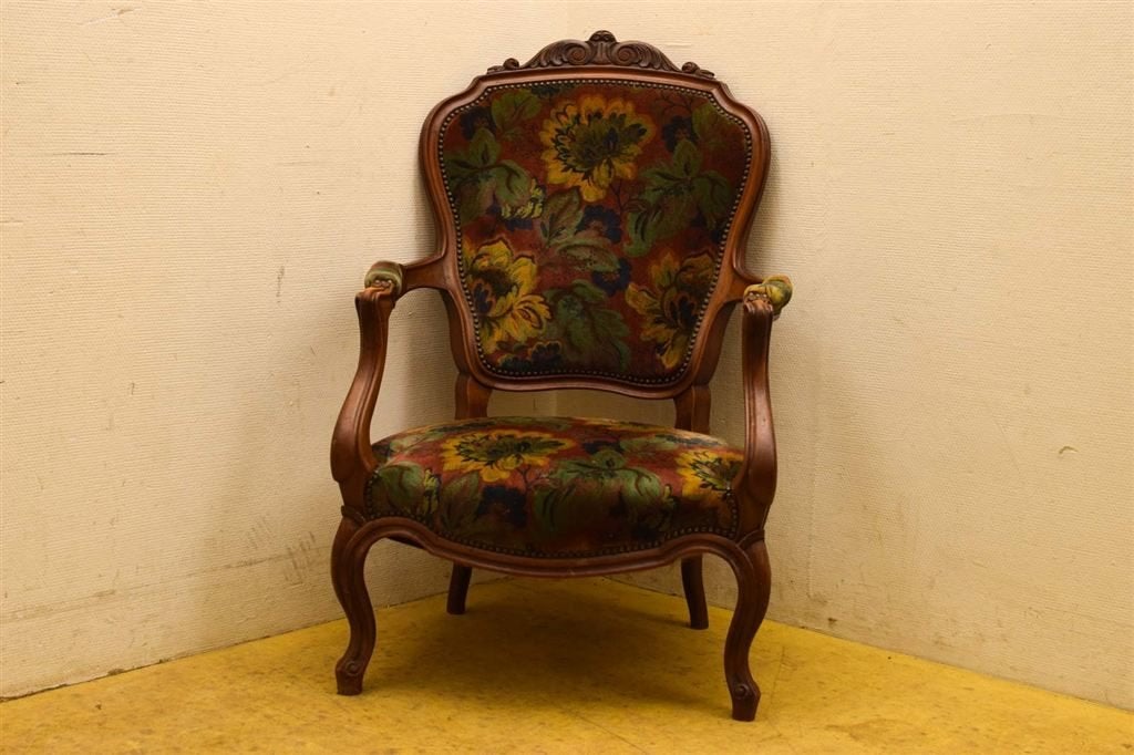 Fauteuil met armleuning 49276, Gebruikt, 75 tot 100 cm, Ophalen of Verzenden, 50 tot 75 cm