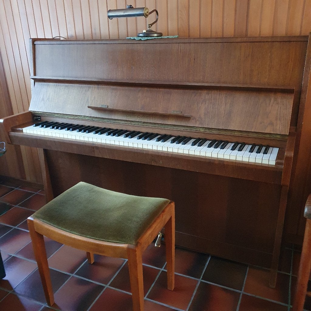 Petrof piano, Ophalen, Gebruikt, Bruin, Piano