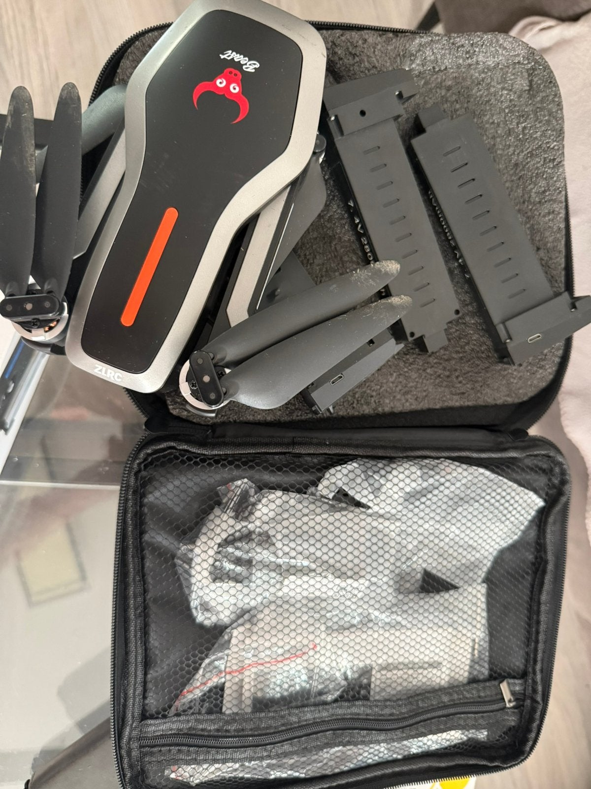 SG906 drone, Ophalen, Zo goed als nieuw