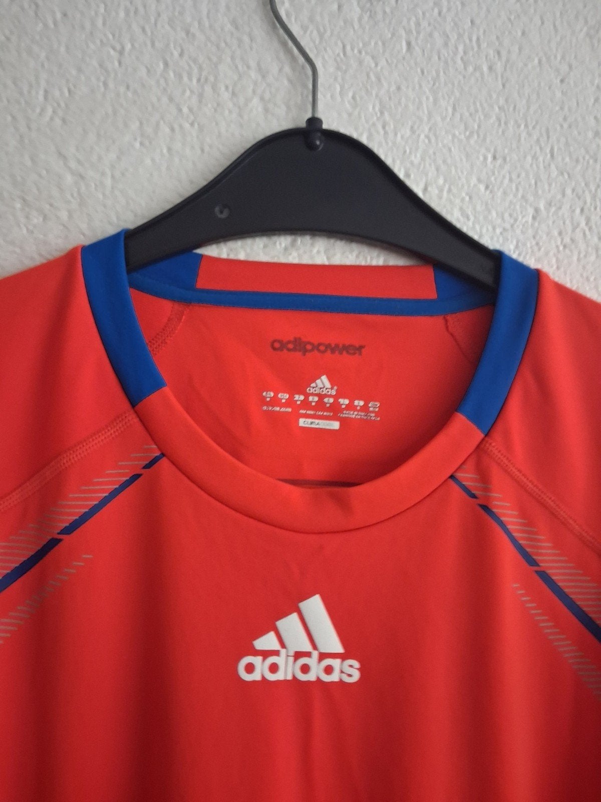 Adidas Adipower ClimaCool Sportshirt Oranje Maat M, Kleding | Heren, T-shirts, Maat 48/50 (M), Oranje, Ophalen of Verzenden, Zo goed als nieuw