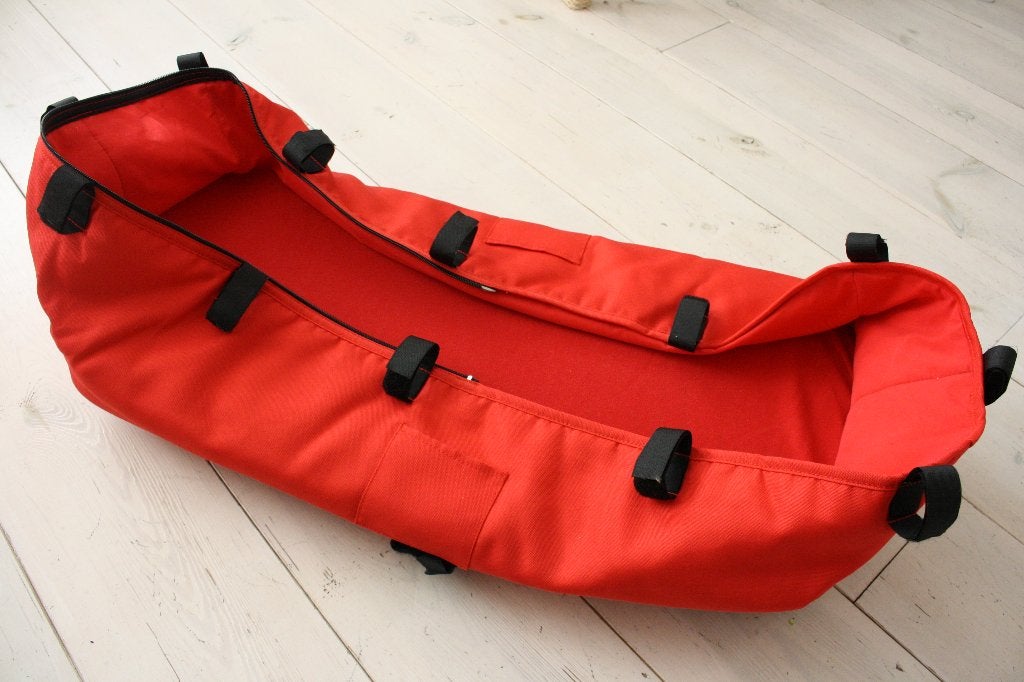 Bugaboo Cameleon 1 en 2 wieg rood met aerosleepmatras, Ophalen of Verzenden, Gebruikt